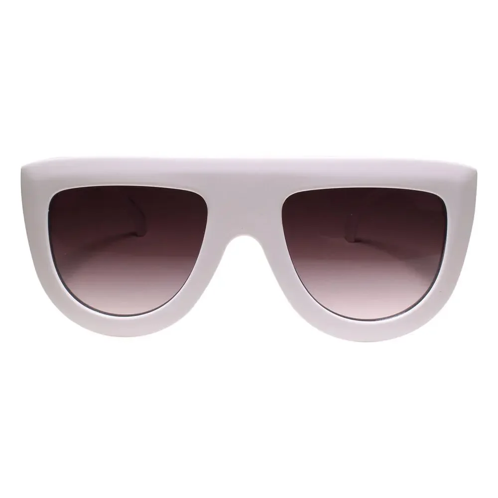 Hip Hop Dapper Clubbing White Sunglasses